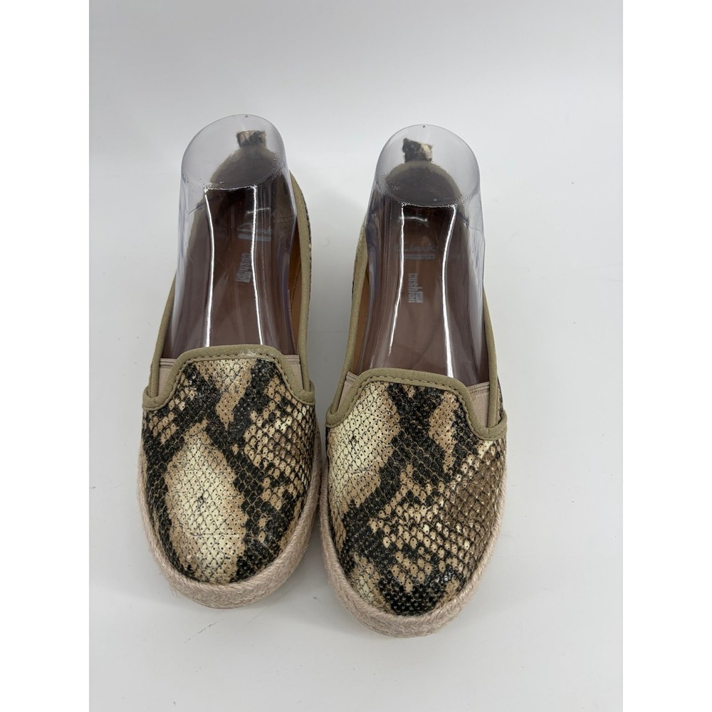 Clarks, Azella Major Snakeskin Print, Espadrille/ Flats/Loafer, Women's Size 7